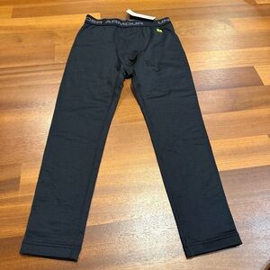 NWT Under Armour ColdGear K Base 2.0 Fitted Blk Leggings Youth L Baselayer Ski